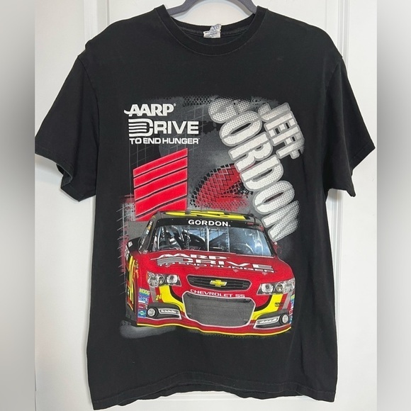 VNTG NASCAR Jeff Gordon Racing Delta Double Sided Graphic Tee - Picture 2 of 5